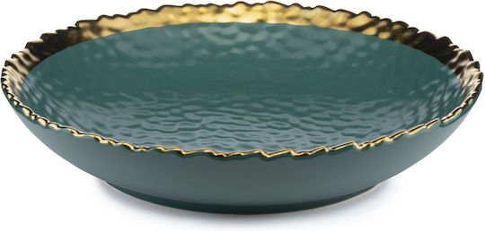 HowHomely Farfurie Adâncă Ceramică Verde 2 Bucăți