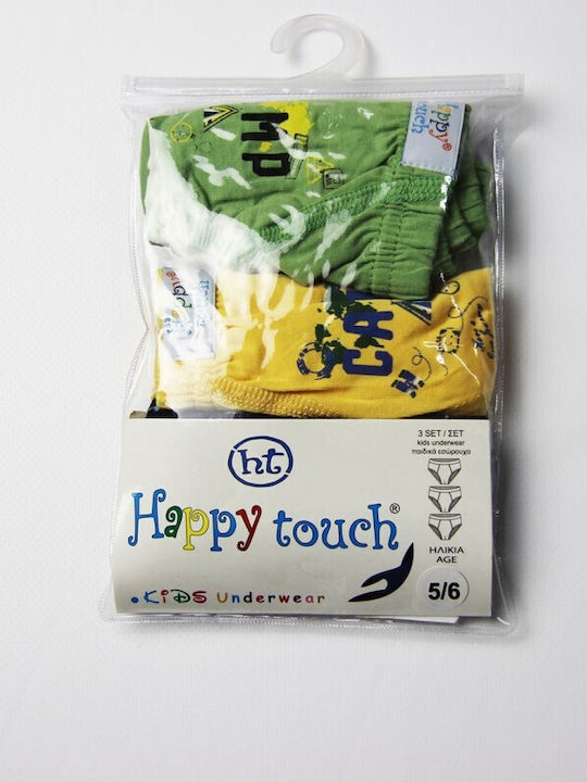 Happy Touch Комплект Детски Бикини 3 Броя Зелени