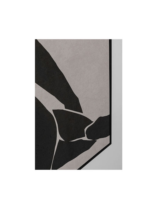 Canvas Painting Nude Lady Black 70x110x4.3cm