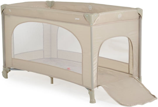 Moni Playpen 2 Levels With Mattress Beige 69x128cm