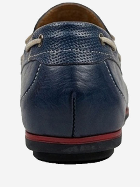 Herren Mokassins in Blauer Farbe AR236
