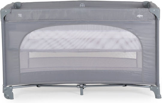 Moni Playpen 2 Levels with Mattress Grey 69x128cm