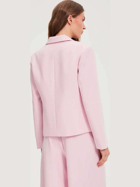 Moodo Γυναικείο Σακάκι Pink