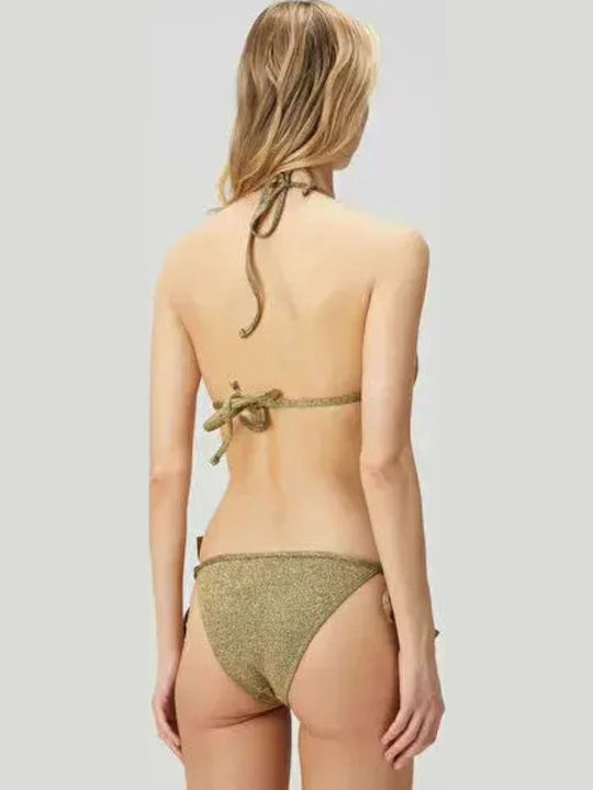 Bikini Τριγωνάκι με Ενίσχυση Gold