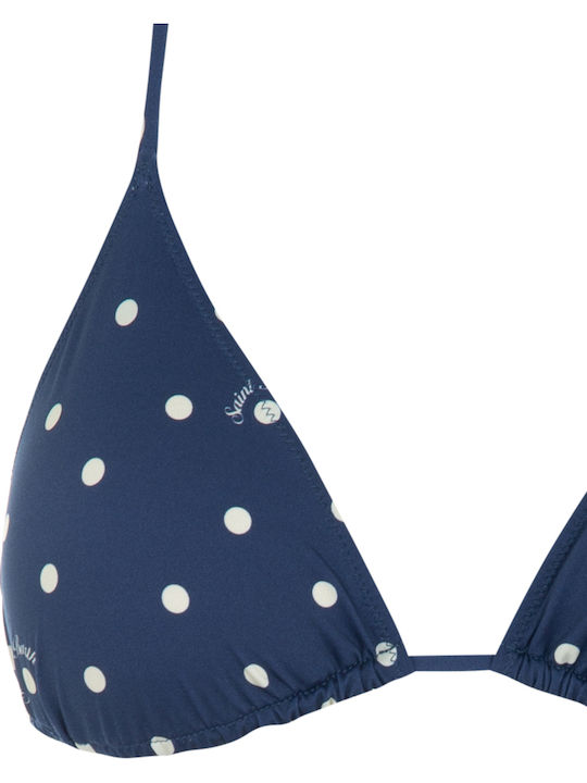Leah Bikini Τριγωνάκι White/blue