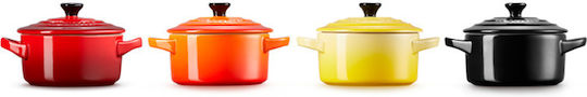 Le Creuset Round Heat-Resistant Cookware with Lid 4 Pieces