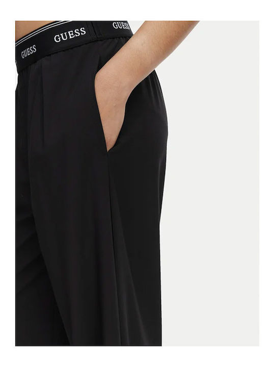 Παντελόνι Φόρμας Fleece Μαύρο