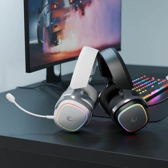 Rampage Retsu Ασύρματο Over Ear Gaming Headset με σύνδεση Bluetooth / USB for PC / PS4 / PS5