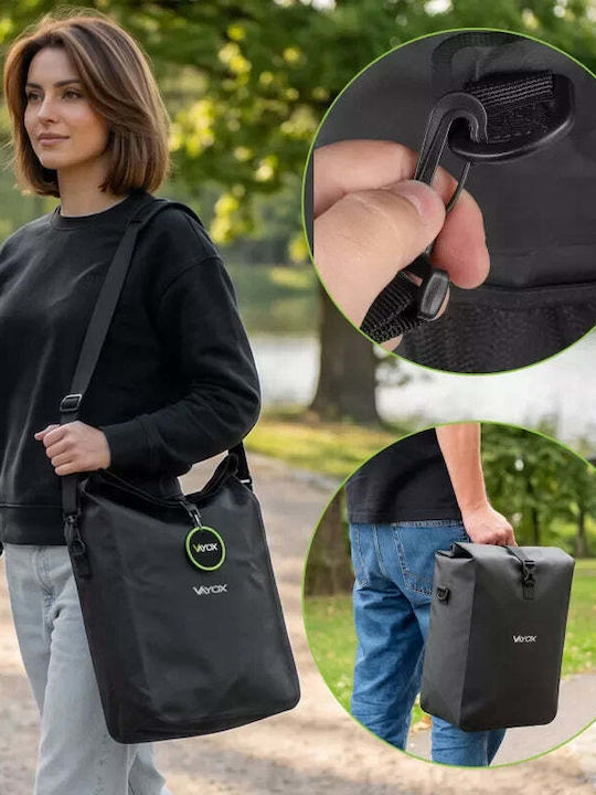 Vayox Bicycle Rack Bag 20l Black