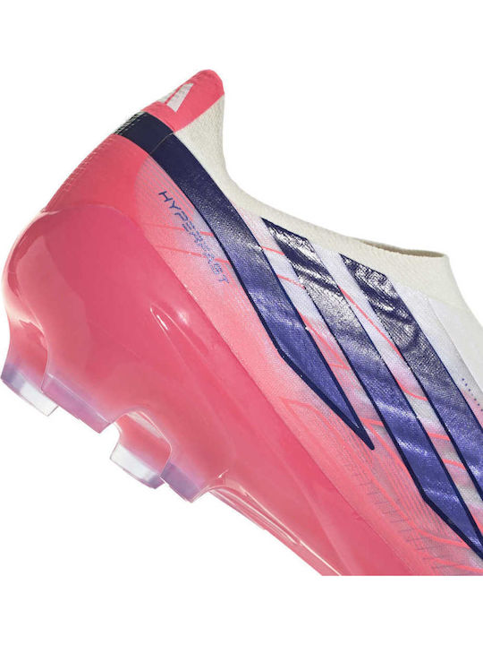 adidas F50 Hyperfast Pro LL FG Футболни Обувки с Бутони Бели