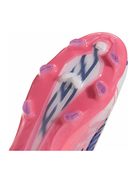adidas F50 Hyperfast Pro LL FG Футболни Обувки с Бутони Бели
