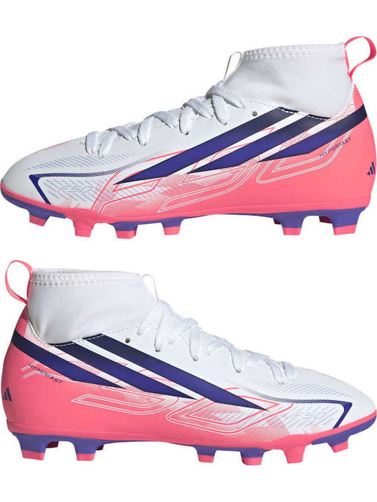 Kids Soccer Cleats Outsole with Molded Outsole White