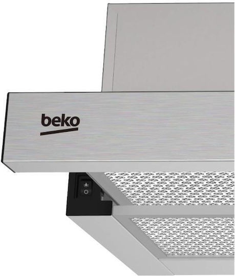 Beko Прибиращ се Кухненски Аспиратор 59.5см Сив