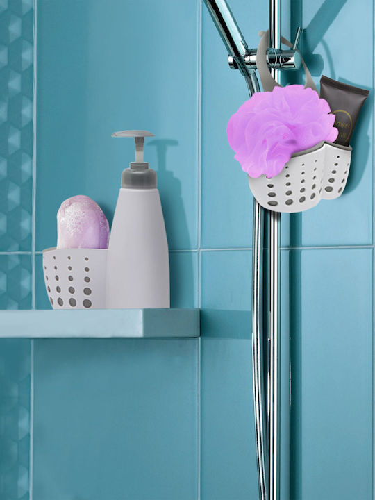 Alista Home Kitchen Sink Organizer Plastic Grey