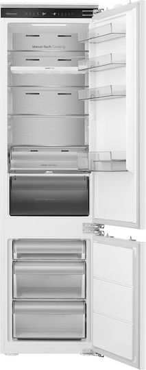 Hisense Εντοιχιζόμενος Ψυγειοκαταψύκτης 284lt NoFrost Υ193.2xΠ54xΒ54.5εκ. RB3B280SAWE