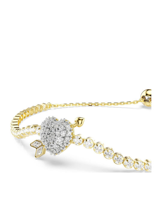 Swarovski Brățară Pentru Femei Placată cu Aur Swarovski Brățară Pentru Femei Placată cu Aur