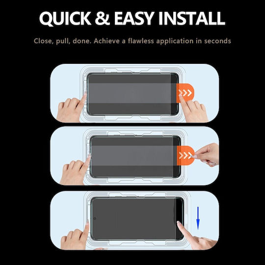 Xiaomi 17t Pro 5g Lereach Privacy Full Tempered Glass Screen Protector Installation Guide Black