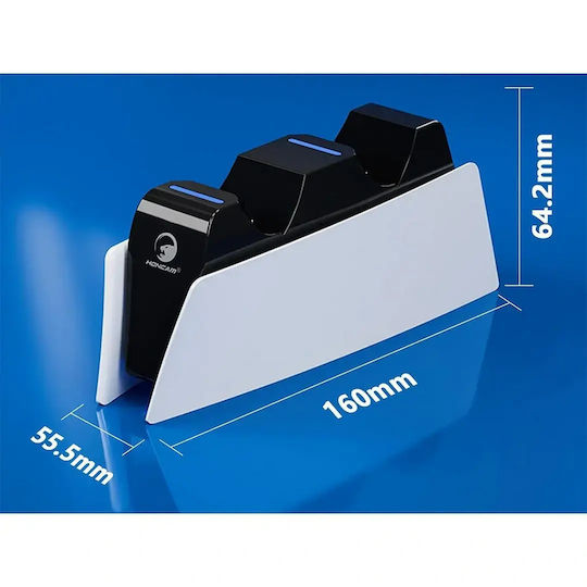 Charging Stand for 2 PS5 Controllers White 06408V