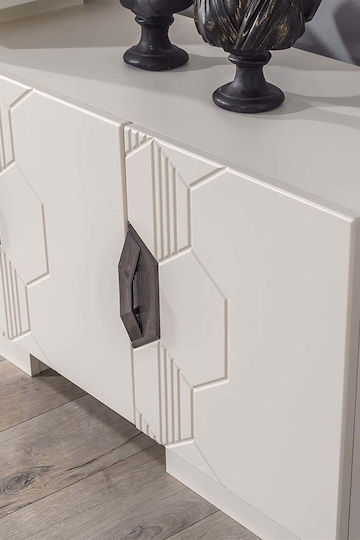 Wooden Console Multicolour L180xW41xH78cm