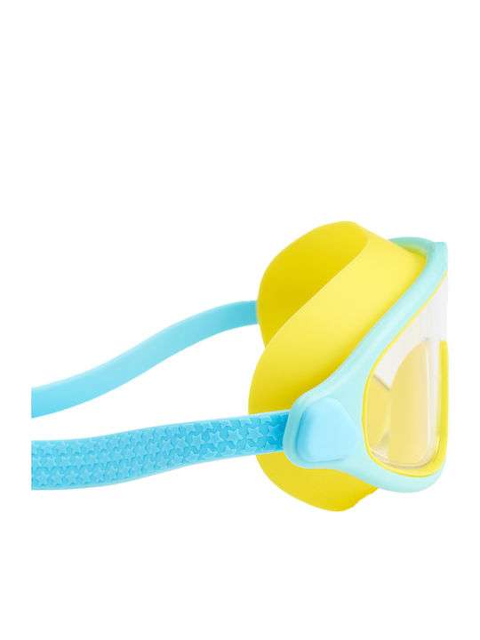 Seabeez Maui Kids Swimming Goggles with Anti-Glare Yellow Lenses