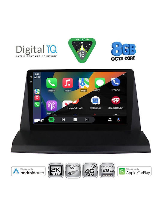 Digital IQ Car Audio System for Lexus NX 2014-2022 (Bluetooth/USB/WiFi/GPS/Apple CarPlay/Android Auto) with 9" Touch Screen