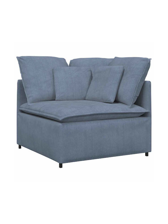 Corner Blue Couch 317x217x64cm