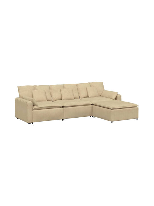 Corner Grey-Green Couch 324x205x64cm