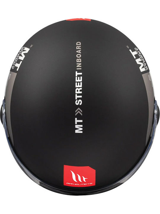 MT Inboard Street S D2 Matt Κράνος Μηχανής Jet ECE 22.06 950gr