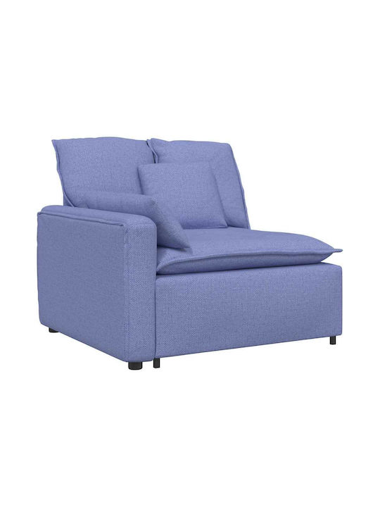 Διθέσιος Καναπές Μπλε 224x105x64εκ.