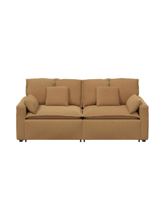 Διθέσιος Καναπές Μπεζ 224x105x64εκ.