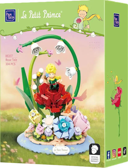 Pantasy Τουβλάκια The Little Prince - Rose Tale για 6+ Ετών 304τμχ