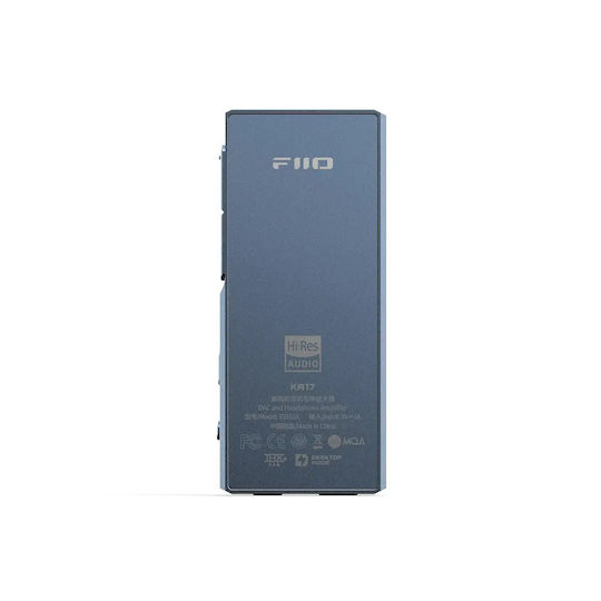 Fiio Ka17 Tragbarer Digital-Analog-Wandler & Kopfhörer-Verstärker Usb Dongle Blau