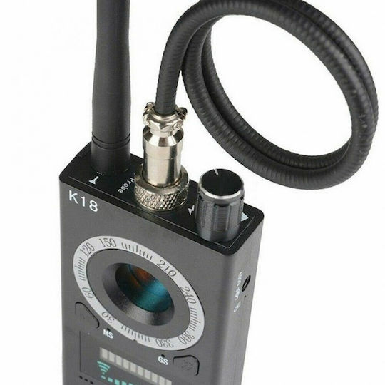 Detector Dispozitive Spy K18 Profesional Detectează Camere Dispozitive GSM Microfoane Localizatoare GPS Reportofoane