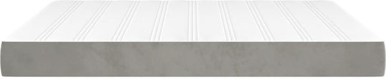 vidaXL King Size Ergonomic Mattress 190x200x20cm with Pocket Springs