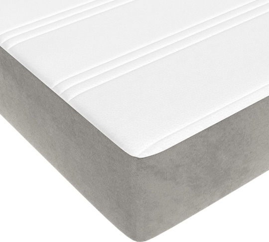 vidaXL King Size Ergonomic Mattress 190x200x20cm with Pocket Springs