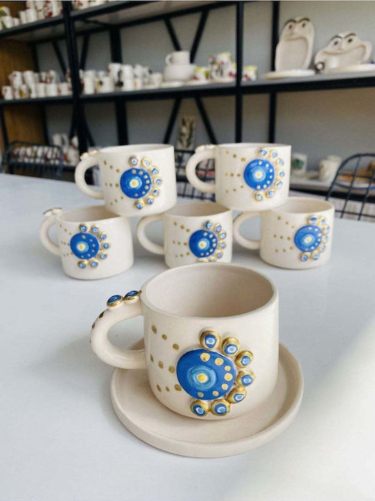 SteweHome Cana Maro Ceramică Albă 200ml
