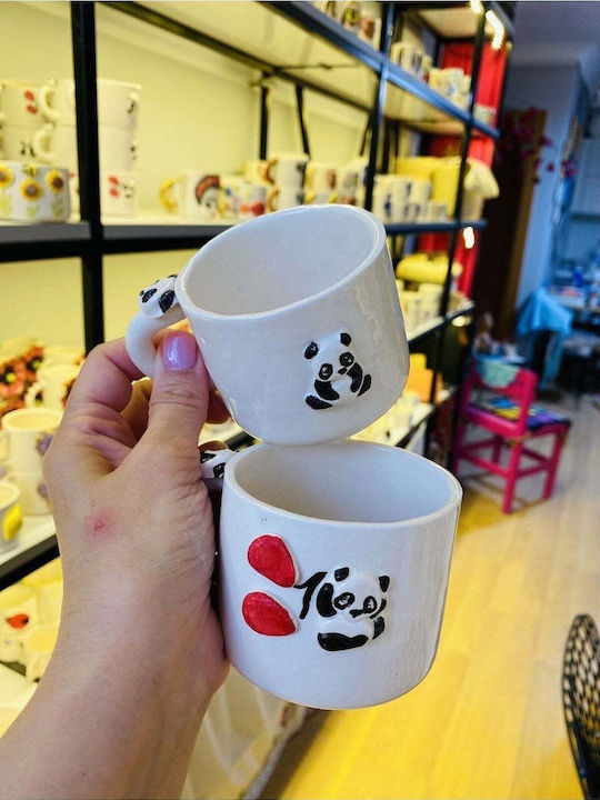 SteweHome Coffee Ceramic Gold Cup