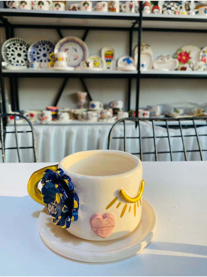 SteweHome Ceramic Coffee Cup Pink 195ml