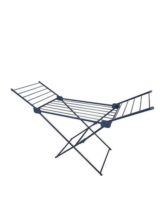 SteweHome Folding Floor Clothes Drying Rack Made of Metal