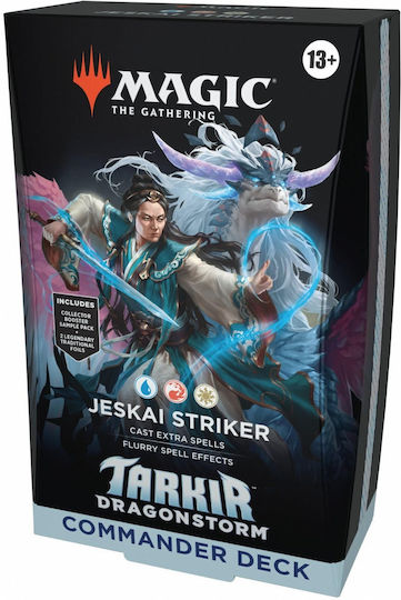 Wizards of the Coast Tarkir Dragonstorm Commander Magic: The Gathering Commander Deck Jeskai Striker