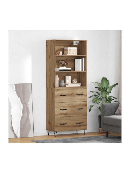 Етажерки Artisan Oak (2 Брой) 69.5x32.5x180 см