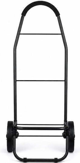 Stoff Einkaufswagen Klappbar Schwarzes 100x40x30cm