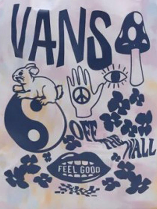 Vans Benched Bag Valentine Tie Dye Ανδρική Τσάντα Πλάτης Γυμναστηρίου Πολύχρωμη