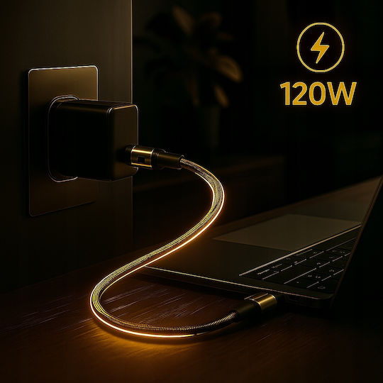 Co2 Cablu Usb-c Încărcare Rapidă Samsung Xiaomi Usb Type-c Pd 6a 120w 1m