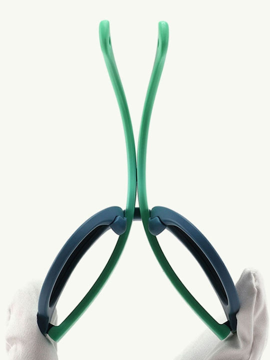 Techsuit Ochelari De Soare Pentru Copii Rotunzi Cu Lentilă Polarized Gri