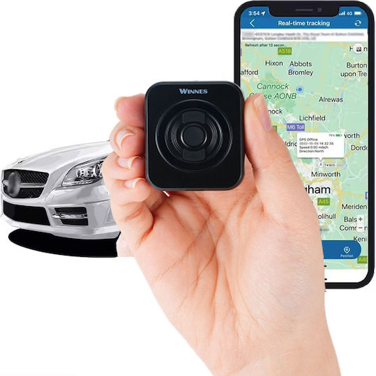 Tkstar Mini GPS Tracker TKS1 GSM για Αυτοκίνητα / Φορτηγά