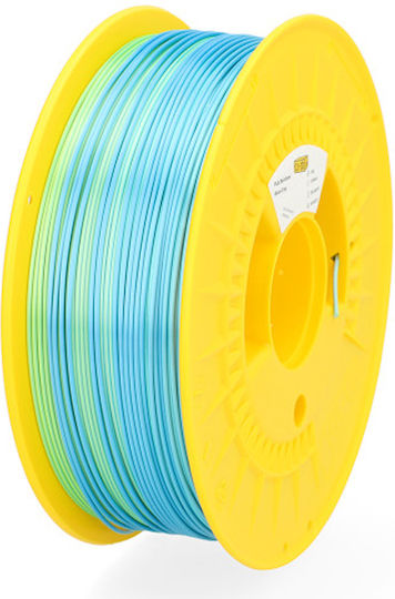 PLA 3D Printer Filament 1.75mm Blue Green Grey 1kg DHM00117