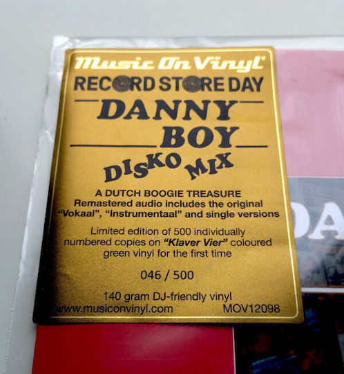 Danny Boy 3 Disko Mix Vinyl