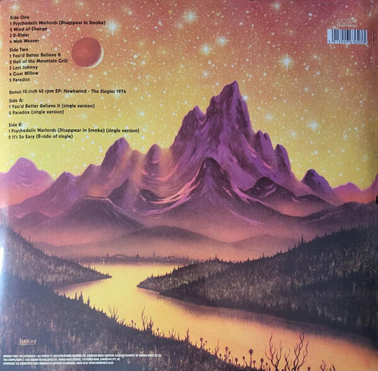 Hawkwind Hall Mountain Grill Vinyl Vinyl All Media