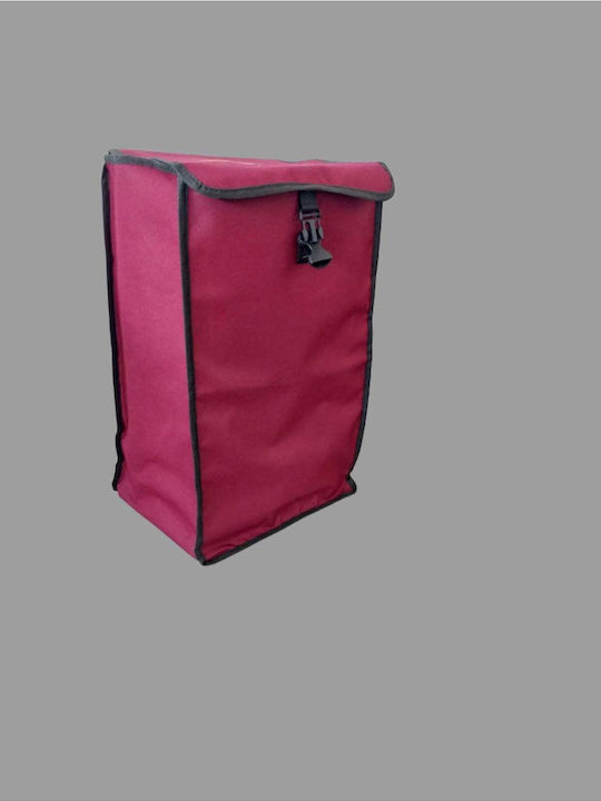 Stewehome Τσάντα Καρότσι Αγοράς Μπορντό 55x35x25 Cm